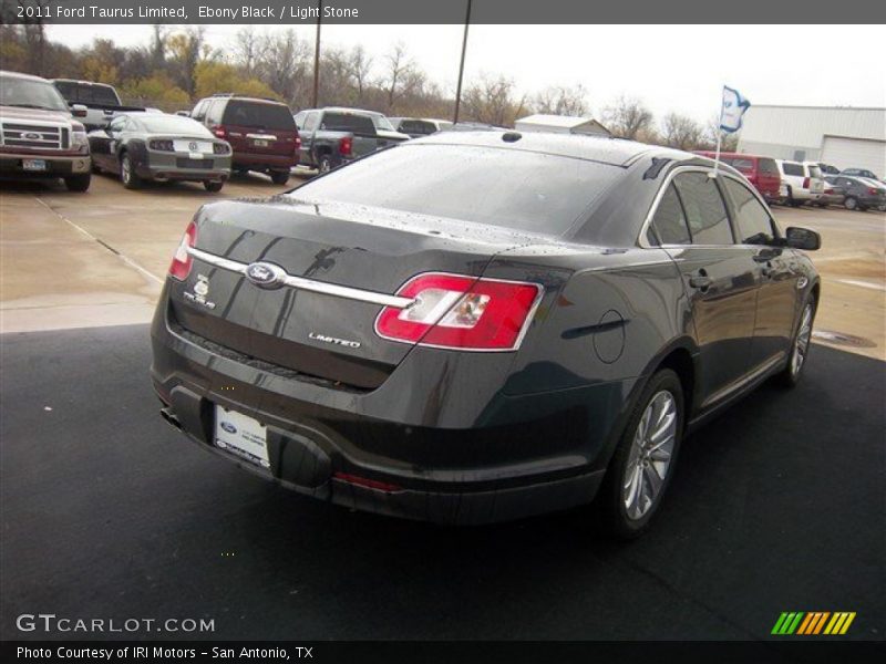 Ebony Black / Light Stone 2011 Ford Taurus Limited
