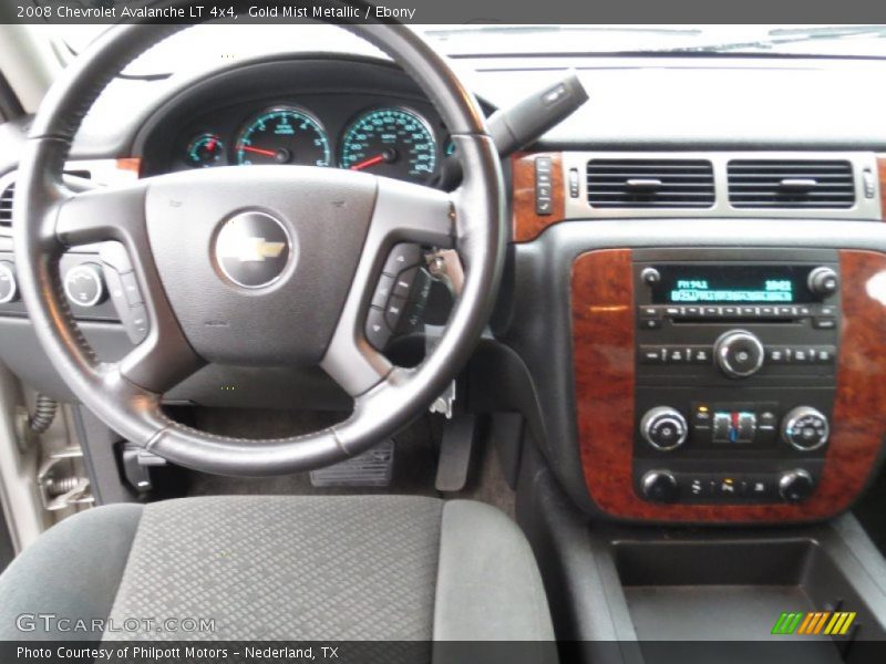 Gold Mist Metallic / Ebony 2008 Chevrolet Avalanche LT 4x4