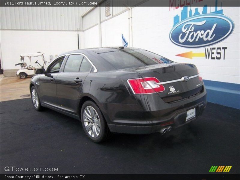 Ebony Black / Light Stone 2011 Ford Taurus Limited