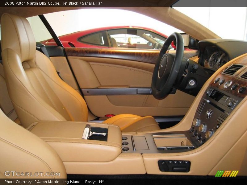 Jet Black / Sahara Tan 2008 Aston Martin DB9 Coupe