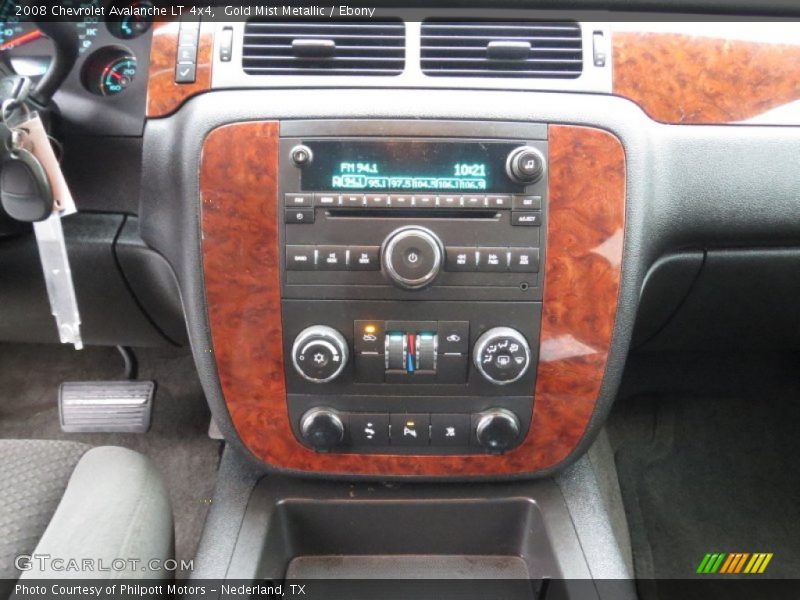 Gold Mist Metallic / Ebony 2008 Chevrolet Avalanche LT 4x4