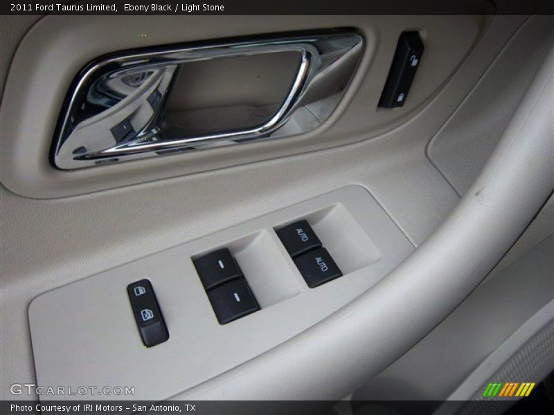 Ebony Black / Light Stone 2011 Ford Taurus Limited