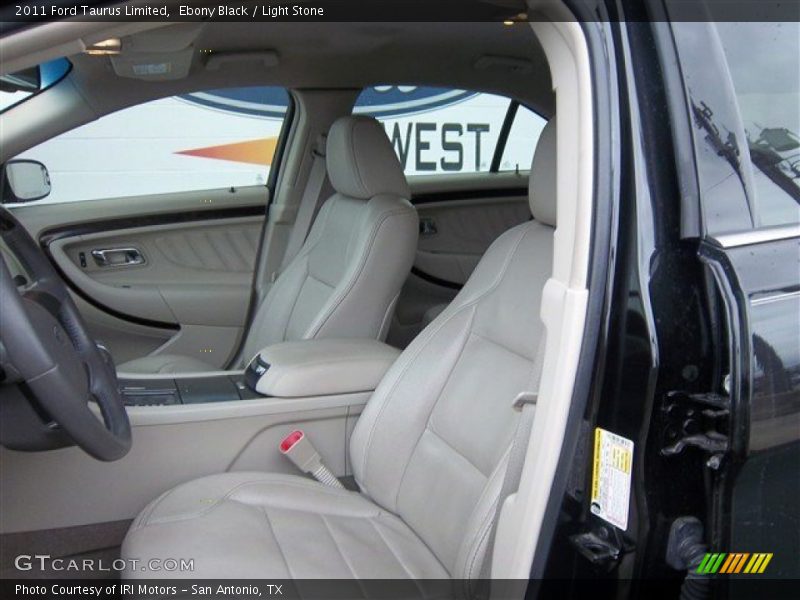 Ebony Black / Light Stone 2011 Ford Taurus Limited