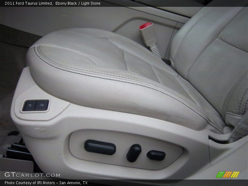 Ebony Black / Light Stone 2011 Ford Taurus Limited