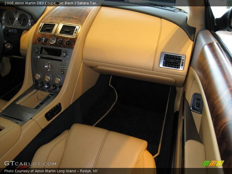Jet Black / Sahara Tan 2008 Aston Martin DB9 Coupe