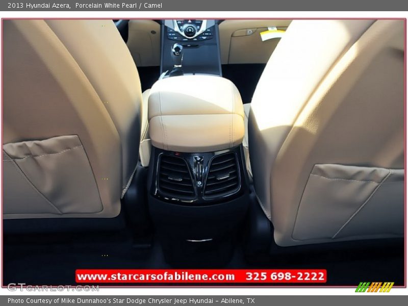 Porcelain White Pearl / Camel 2013 Hyundai Azera
