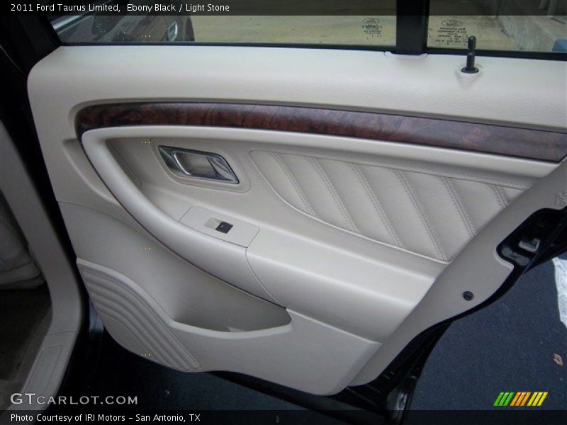 Ebony Black / Light Stone 2011 Ford Taurus Limited