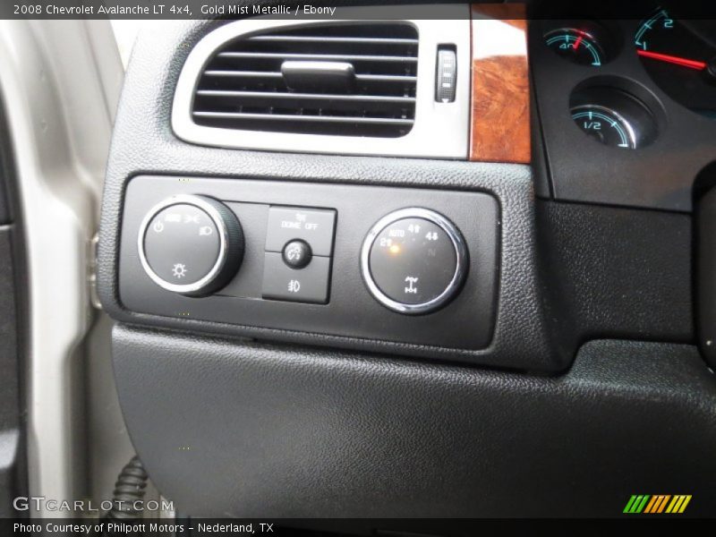 Gold Mist Metallic / Ebony 2008 Chevrolet Avalanche LT 4x4