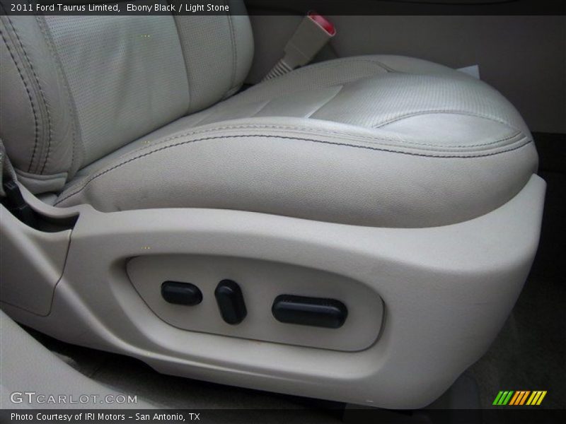 Ebony Black / Light Stone 2011 Ford Taurus Limited