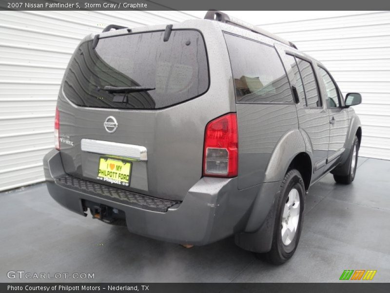 Storm Gray / Graphite 2007 Nissan Pathfinder S