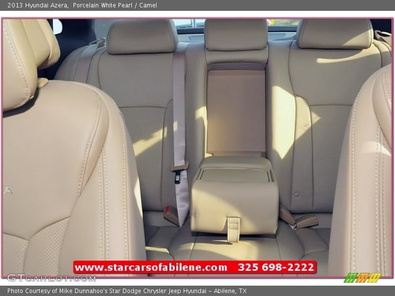 Porcelain White Pearl / Camel 2013 Hyundai Azera