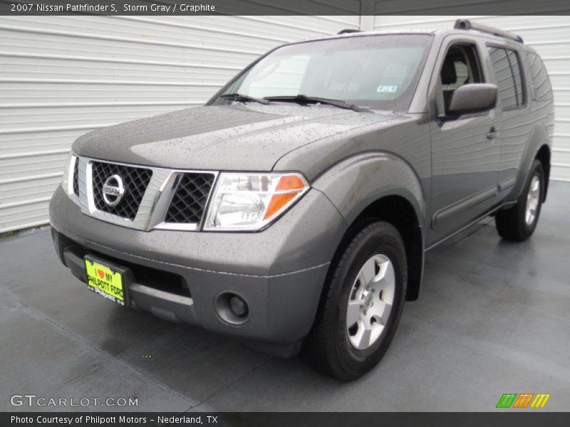 Storm Gray / Graphite 2007 Nissan Pathfinder S