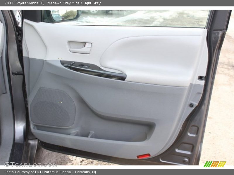 Predawn Gray Mica / Light Gray 2011 Toyota Sienna LE