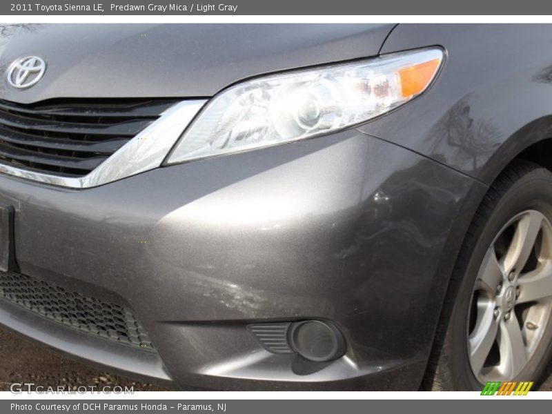 Predawn Gray Mica / Light Gray 2011 Toyota Sienna LE