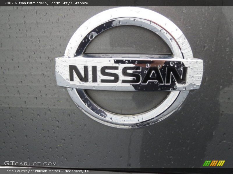 Storm Gray / Graphite 2007 Nissan Pathfinder S