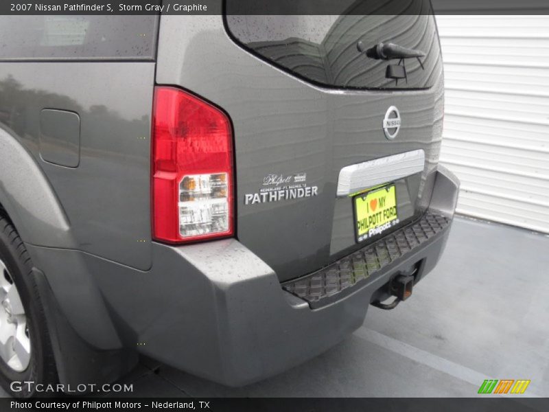 Storm Gray / Graphite 2007 Nissan Pathfinder S