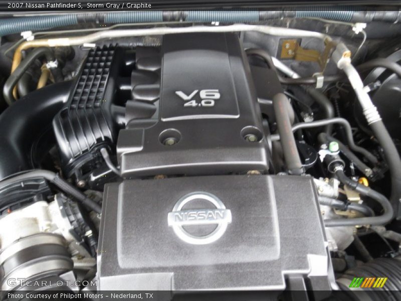 Storm Gray / Graphite 2007 Nissan Pathfinder S