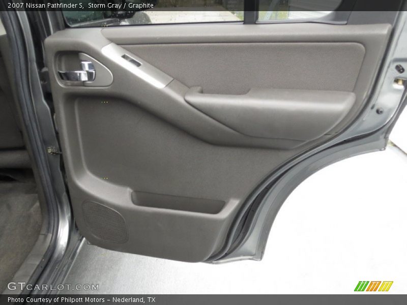Storm Gray / Graphite 2007 Nissan Pathfinder S