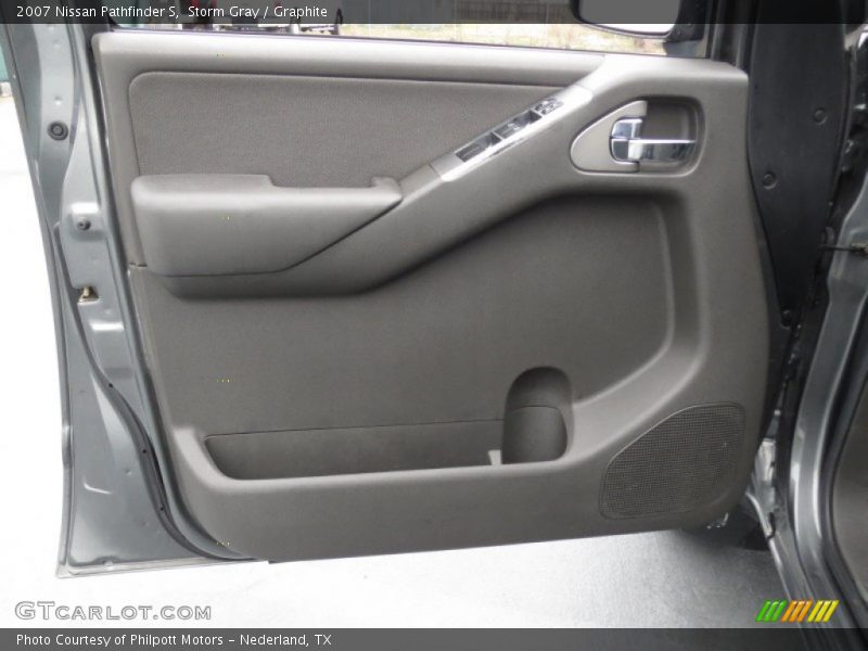 Storm Gray / Graphite 2007 Nissan Pathfinder S