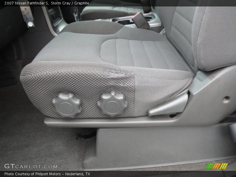 Storm Gray / Graphite 2007 Nissan Pathfinder S
