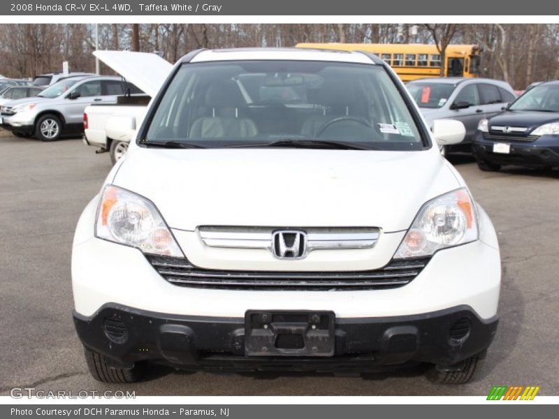 Taffeta White / Gray 2008 Honda CR-V EX-L 4WD