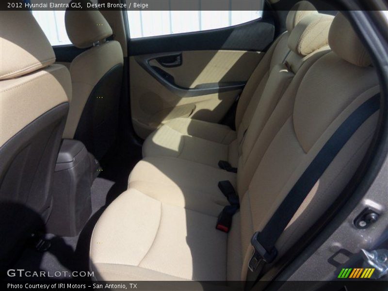 Desert Bronze / Beige 2012 Hyundai Elantra GLS