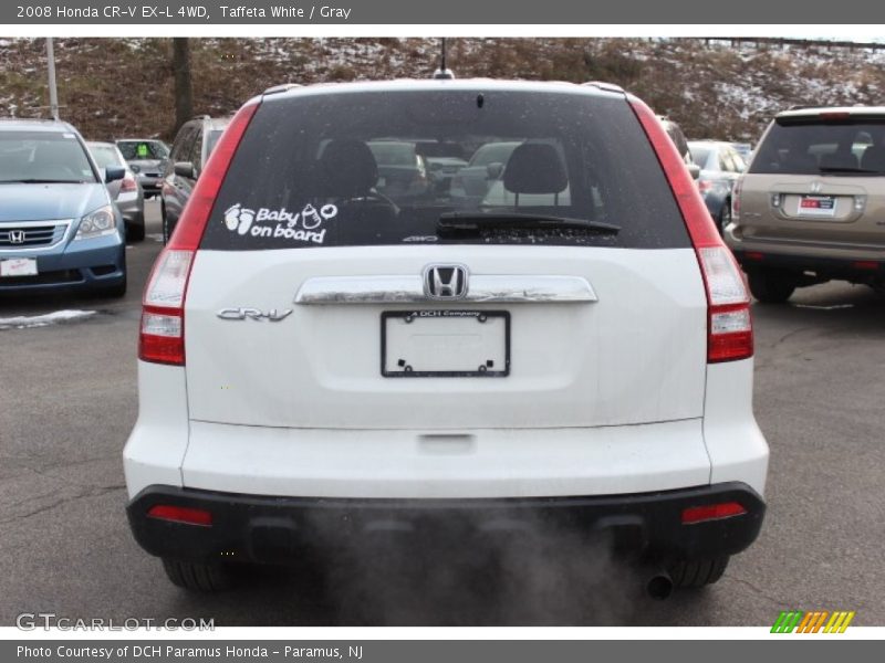 Taffeta White / Gray 2008 Honda CR-V EX-L 4WD