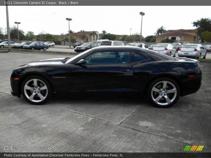 Black / Black 2011 Chevrolet Camaro SS Coupe