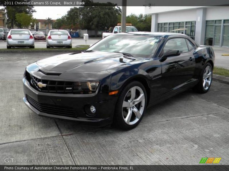 Black / Black 2011 Chevrolet Camaro SS Coupe