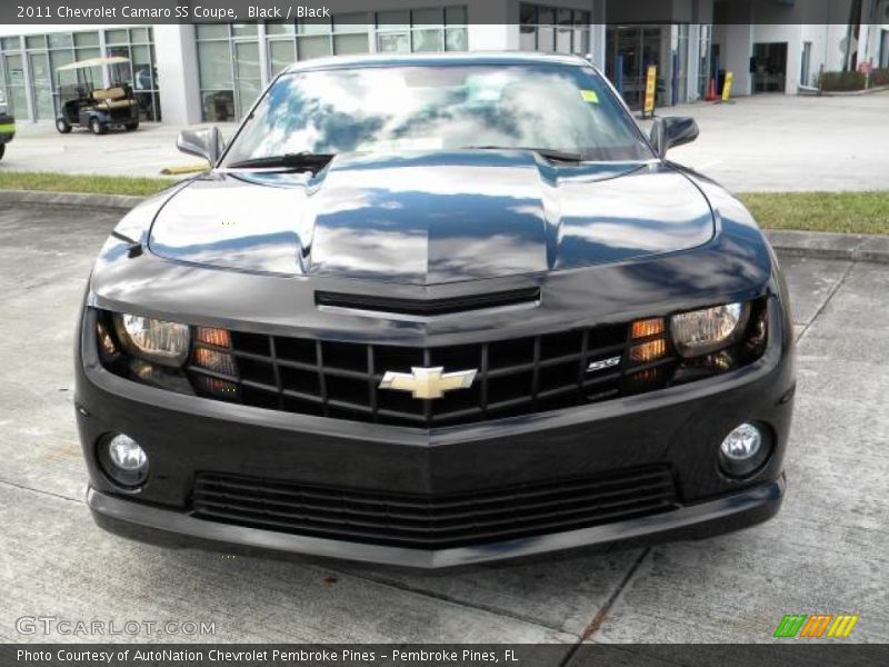 Black / Black 2011 Chevrolet Camaro SS Coupe