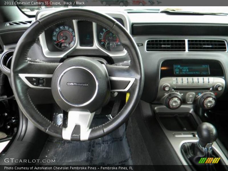 Black / Black 2011 Chevrolet Camaro SS Coupe