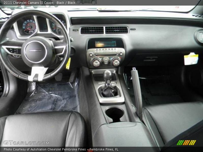 Black / Black 2011 Chevrolet Camaro SS Coupe