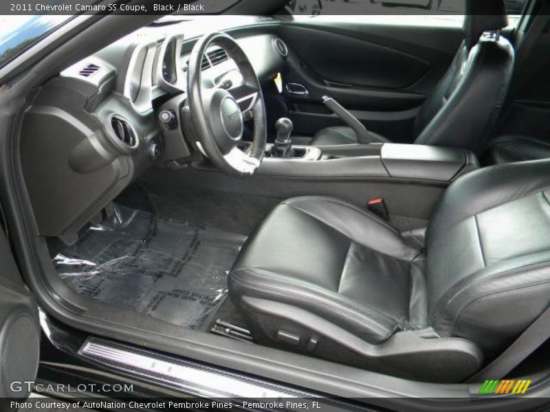 Black / Black 2011 Chevrolet Camaro SS Coupe