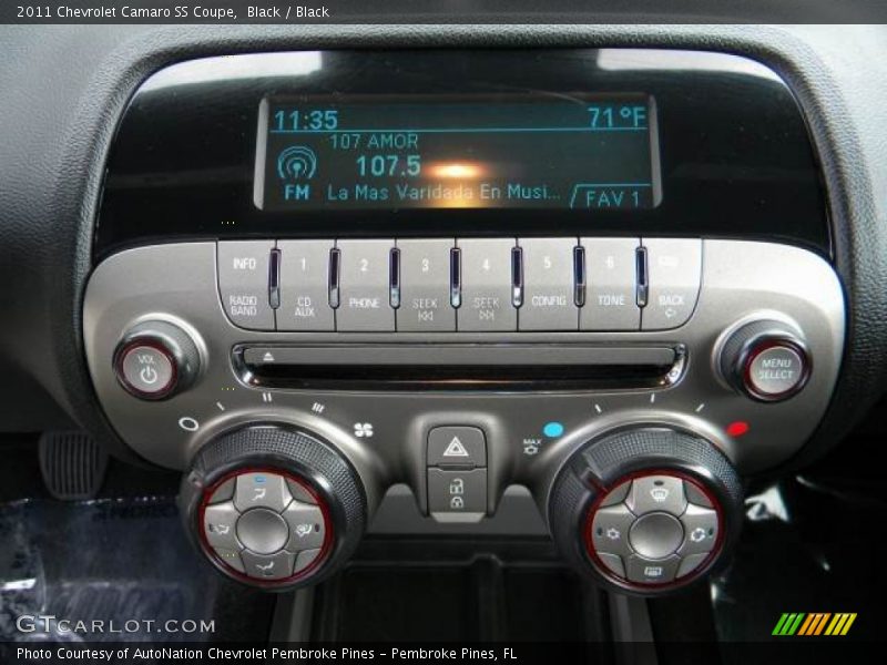 Black / Black 2011 Chevrolet Camaro SS Coupe
