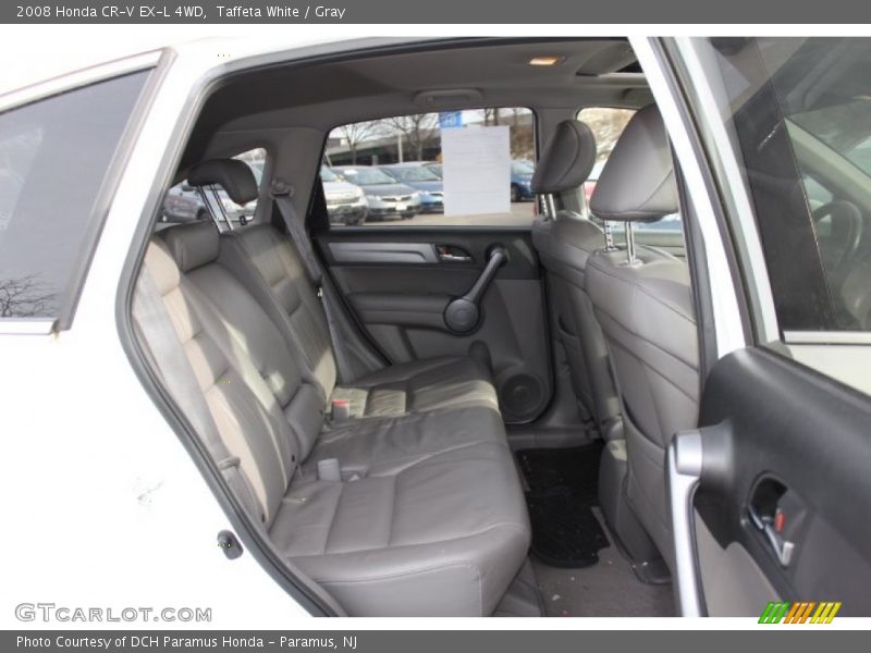 Taffeta White / Gray 2008 Honda CR-V EX-L 4WD