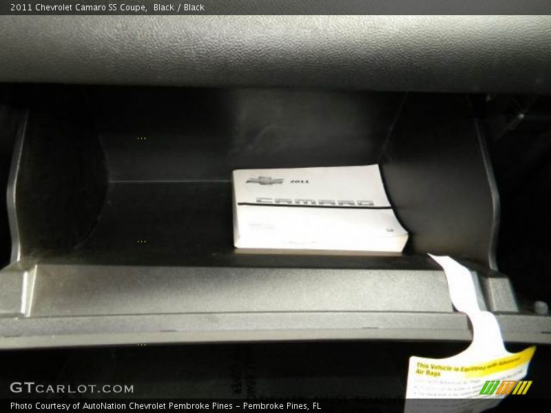 Black / Black 2011 Chevrolet Camaro SS Coupe