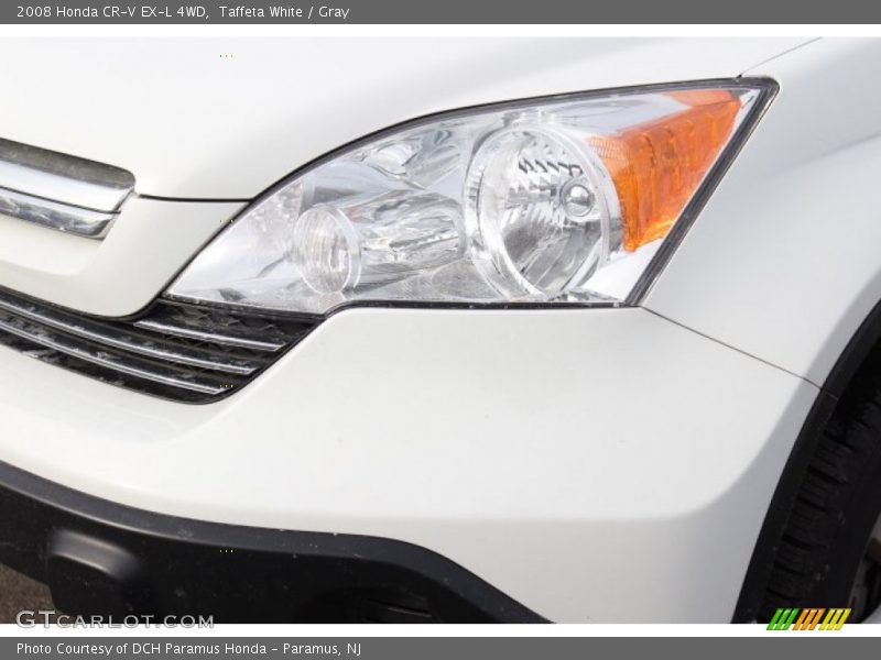 Taffeta White / Gray 2008 Honda CR-V EX-L 4WD
