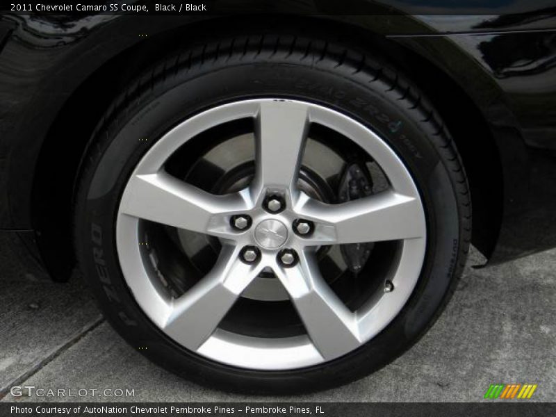 Black / Black 2011 Chevrolet Camaro SS Coupe