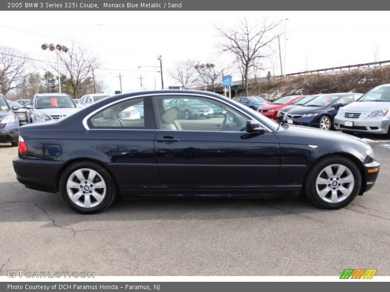 Monaco Blue Metallic / Sand 2005 BMW 3 Series 325i Coupe