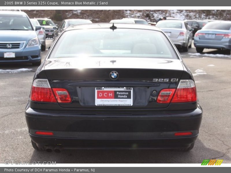Monaco Blue Metallic / Sand 2005 BMW 3 Series 325i Coupe