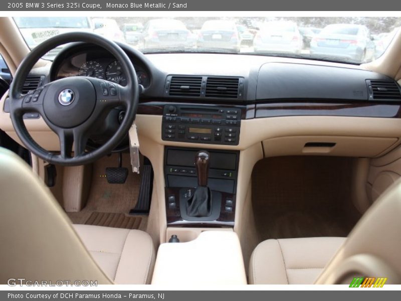 Monaco Blue Metallic / Sand 2005 BMW 3 Series 325i Coupe