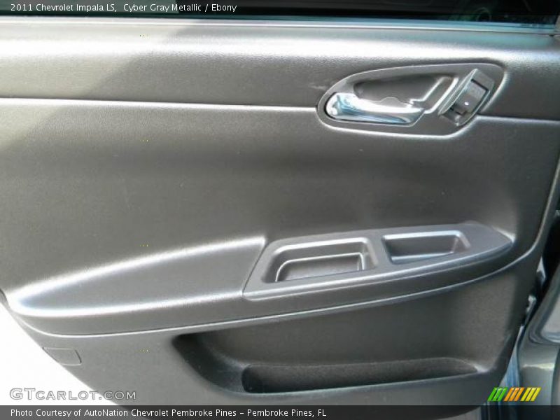 Cyber Gray Metallic / Ebony 2011 Chevrolet Impala LS