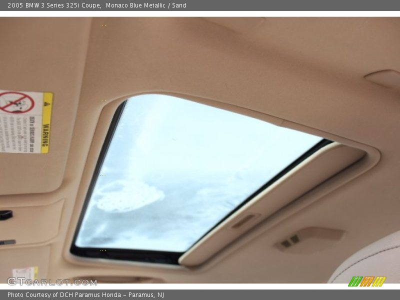 Monaco Blue Metallic / Sand 2005 BMW 3 Series 325i Coupe