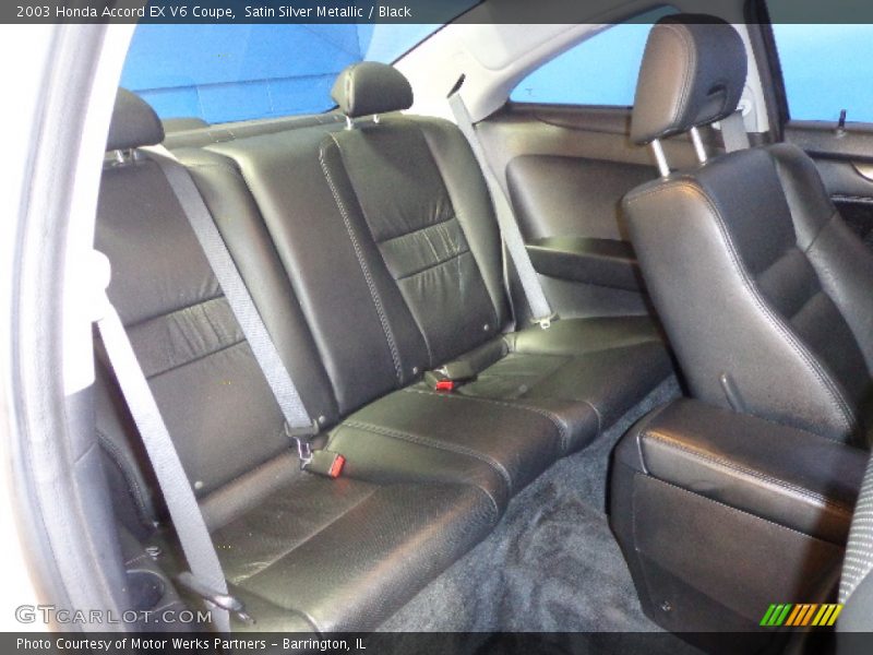 Rear Seat of 2003 Accord EX V6 Coupe