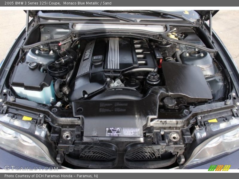 Monaco Blue Metallic / Sand 2005 BMW 3 Series 325i Coupe