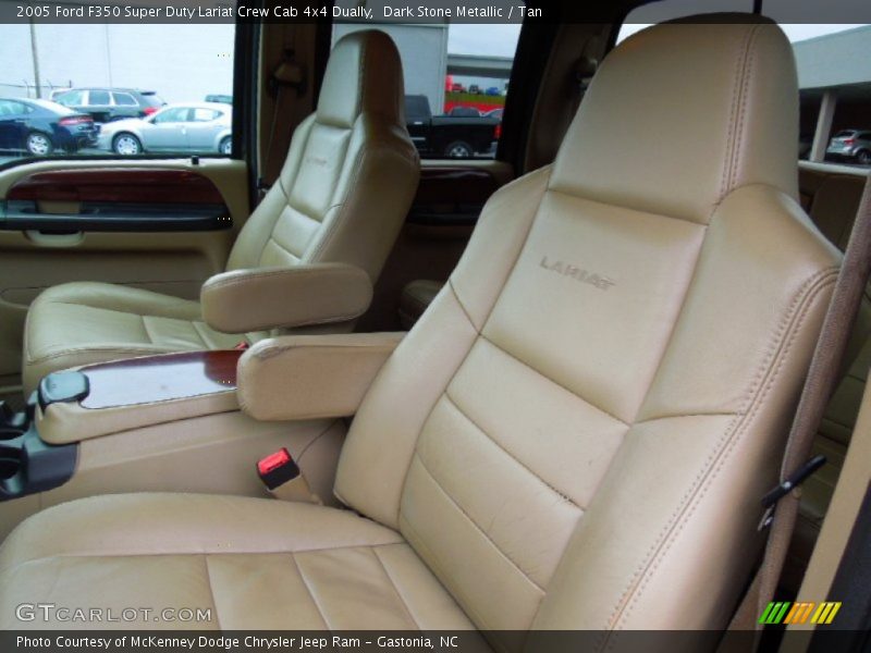 Front Seat of 2005 F350 Super Duty Lariat Crew Cab 4x4 Dually
