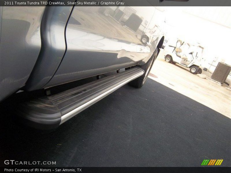 Silver Sky Metallic / Graphite Gray 2011 Toyota Tundra TRD CrewMax
