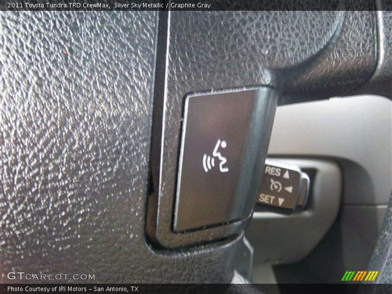 Silver Sky Metallic / Graphite Gray 2011 Toyota Tundra TRD CrewMax