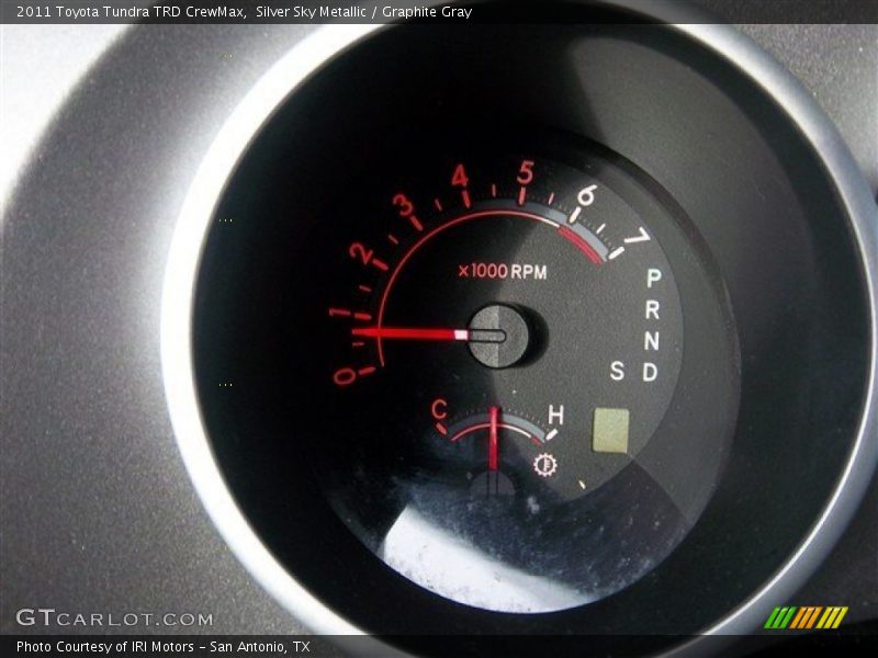Silver Sky Metallic / Graphite Gray 2011 Toyota Tundra TRD CrewMax