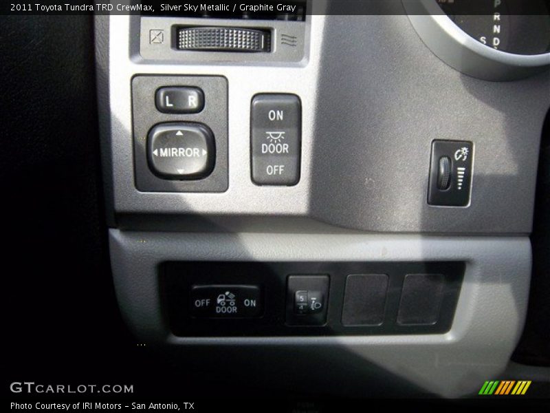 Silver Sky Metallic / Graphite Gray 2011 Toyota Tundra TRD CrewMax